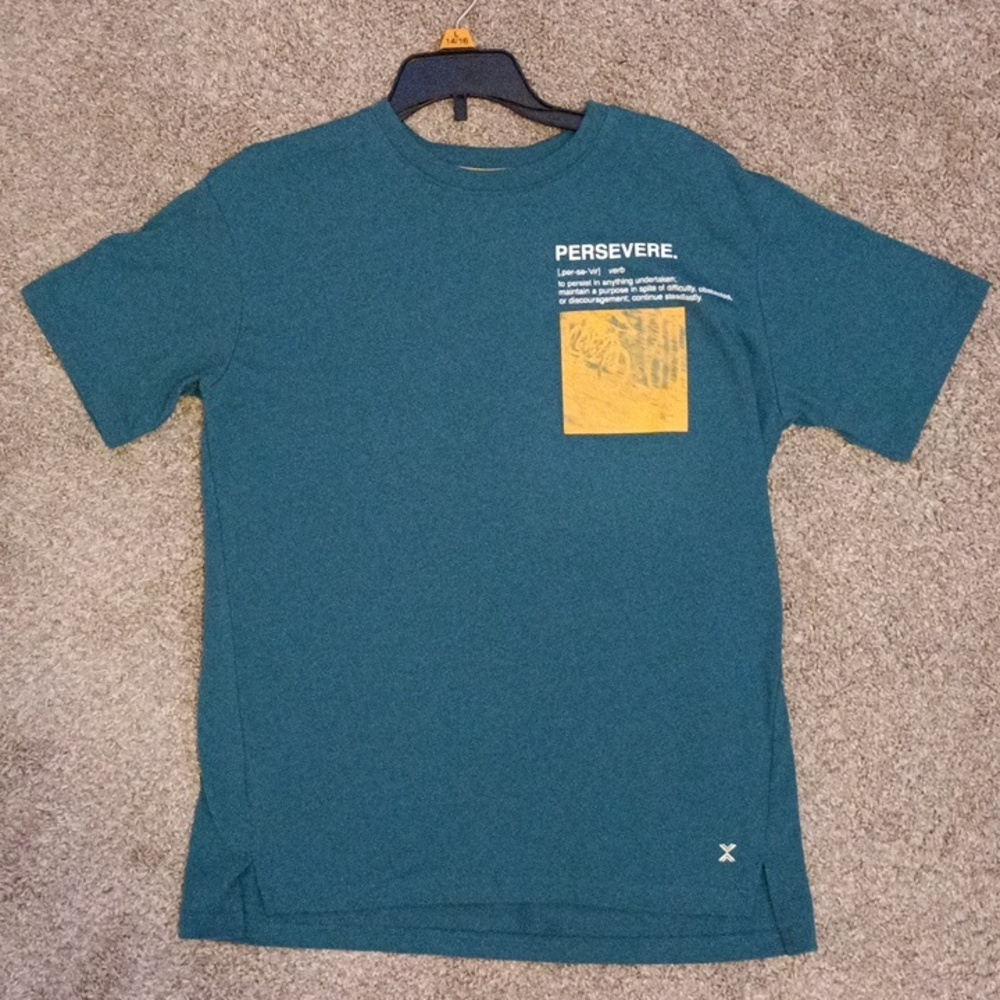 Green xersion shirt